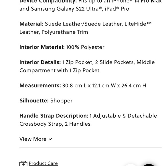 Fossil Carmen Shopper with Detachable Crossbody Strap - Picture 11 of 11